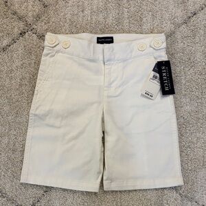 Ralph Lauren big girls Cream Stretch Bermudas class 2 size:8